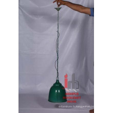 Lampe suspendue verte